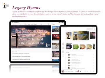 Legacy Hymns iPad screenshot