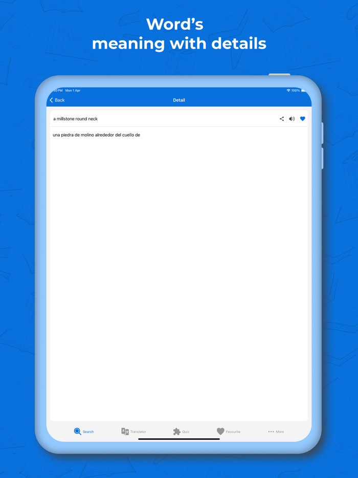 Spanish Dictionary Translator