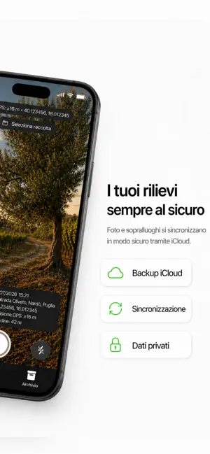 Rilievo: Foto georeferenziate screenshot 2