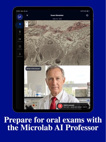 Microlab-Histology Slides & AI iPad screenshot