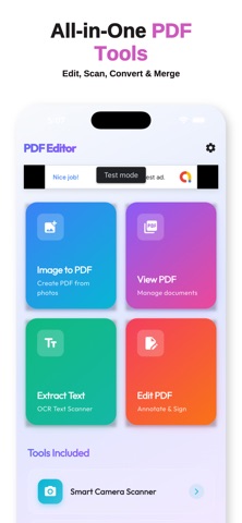 PDF Maker & Editor iPhone screenshot