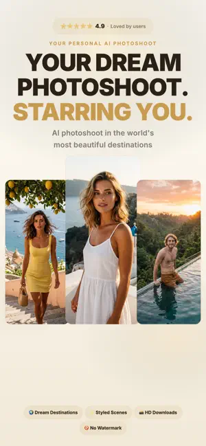 Wanderpix: AI Vacation Photos screenshot 1