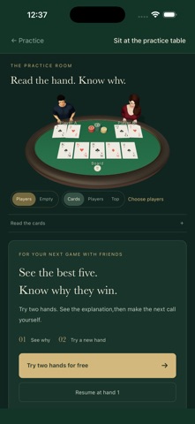 Texas Hold'em Coach Screenshot 2 of 3