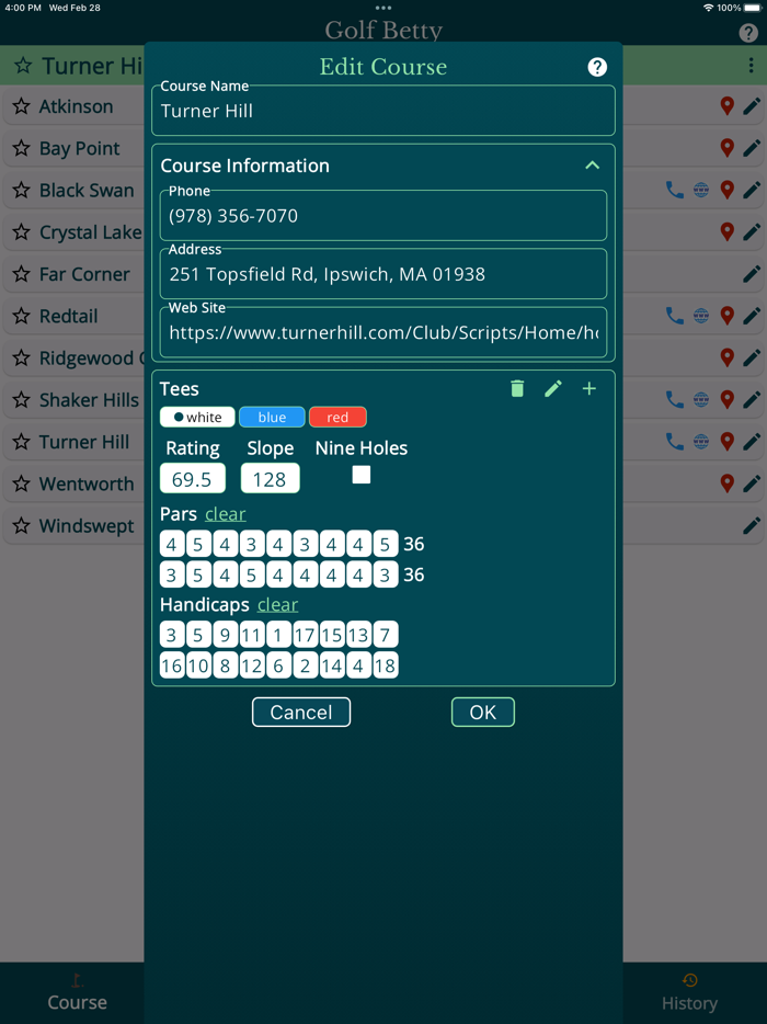 Golf Betty - Games for Golfers