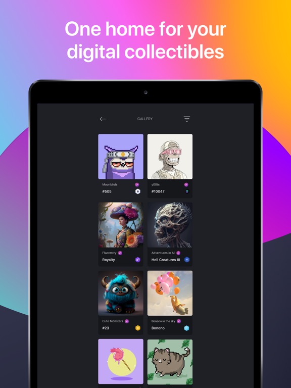 Exodus: Crypto Bitcoin Wallet iPad screenshot 4 - Finance app