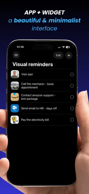 Visual reminders + widget screenshot 2