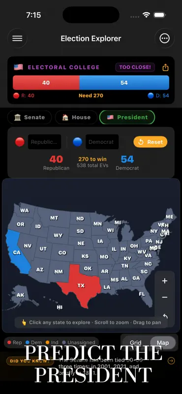 Election Explorer: 2026 Map screenshot 6 of 7