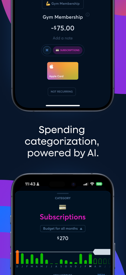Copilot: Track & Budget Money Screenshots