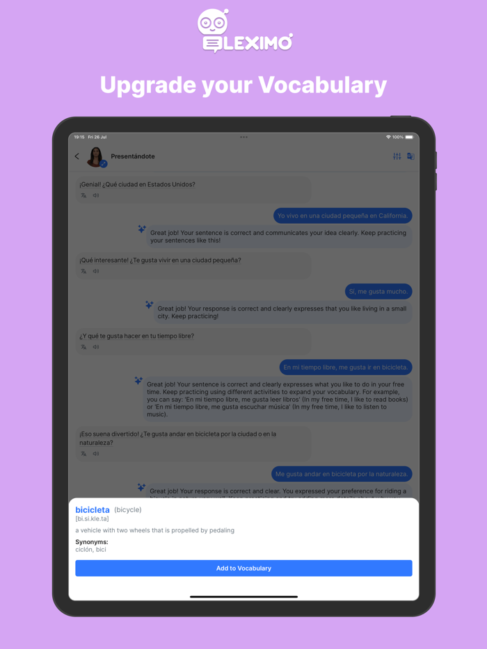 Learn Language - Leximo AI