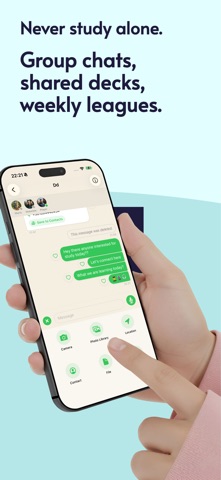 ThinkBud: AI PDF to Flashcards iPhone screenshot