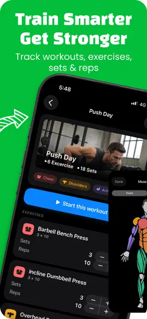 Countdown, Gym & Rep Counter screenshot 1