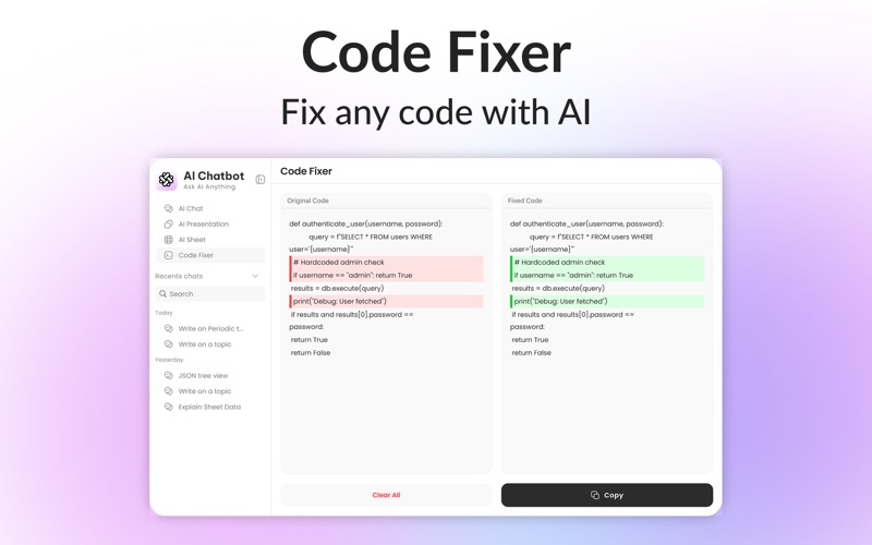AI Chatbot & Ask AI Anything iPhone screenshot