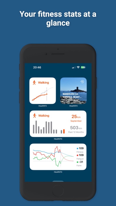 HealthFit Screenshot
