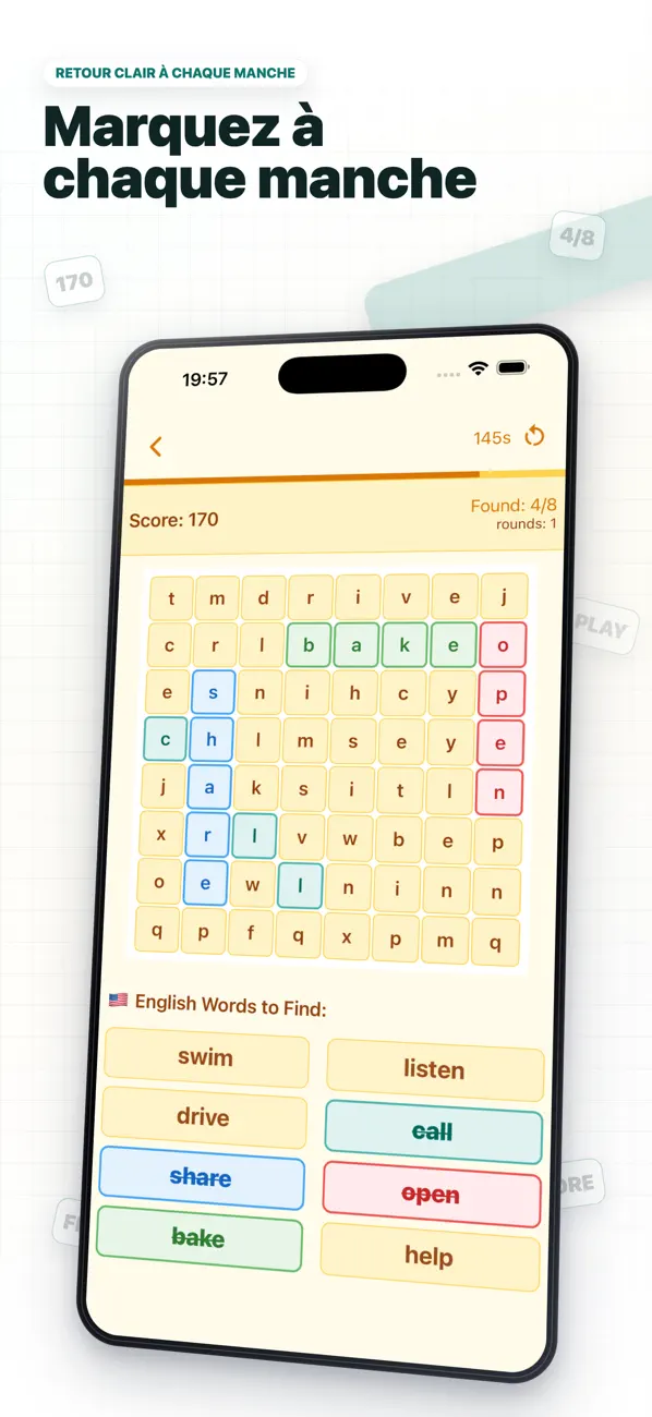 Screenshot #3 pour Lingo Word Hunt