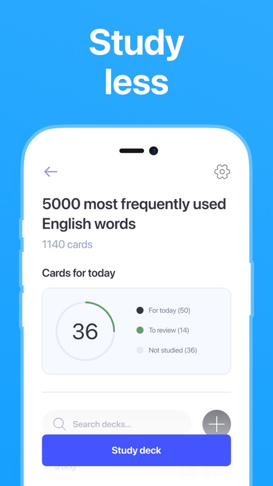 #5. Study Anki Flashcards - Cogni (iOS) 来自: COGNIFLY LTD