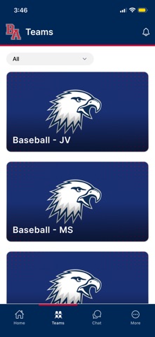 BA Eagles Athletics screenshot