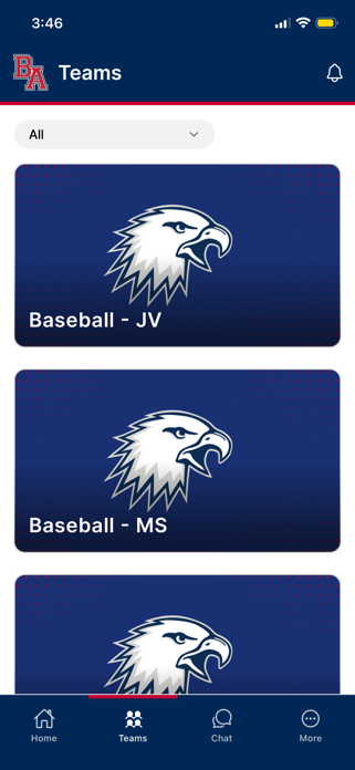 BA Eagles Athletics Screenshot 2 of 4