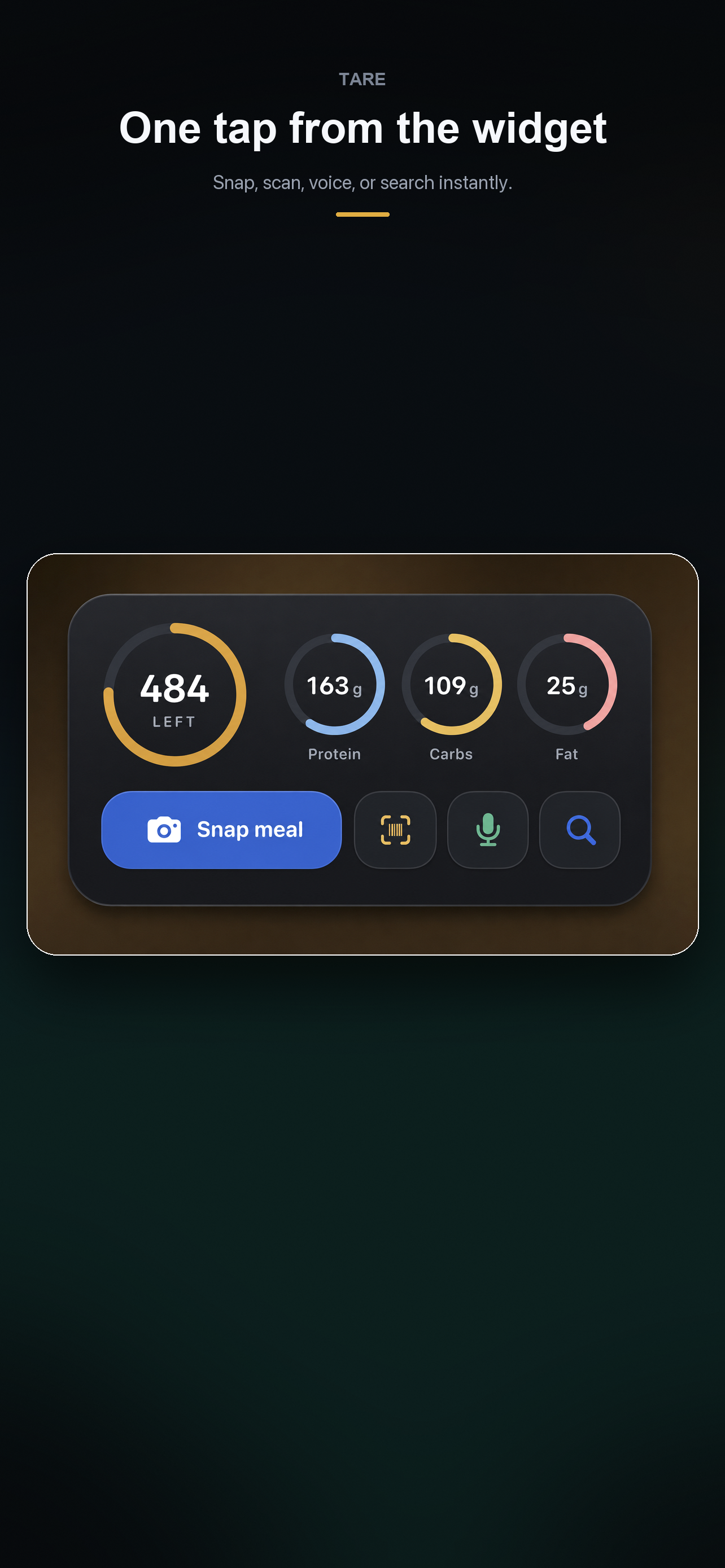 Calorie tracker - TARE screenshot 6
