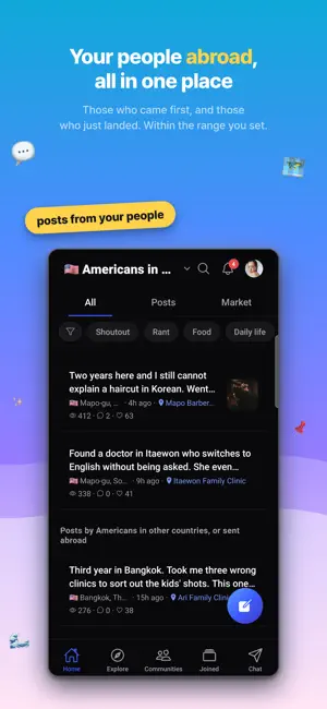 Fobber: Your People Abroad screenshot 3