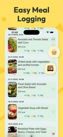 Foodly – AI Calorie Counter screenshot