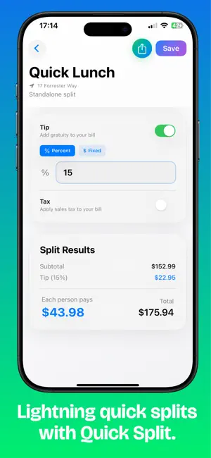 Splittable: AI Bill Split Scan screenshot 4