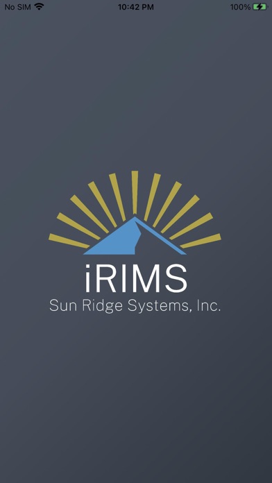iRIMS Application Screenshot
