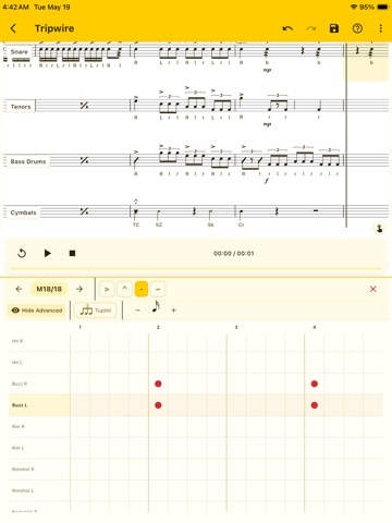 Drumline Designer screenshot 5