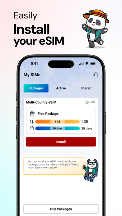 BeachSIM - Global travel eSIM iPhone screenshot 5 - Travel app