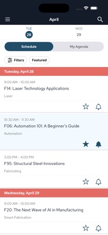 FABTECH Events screenshot
