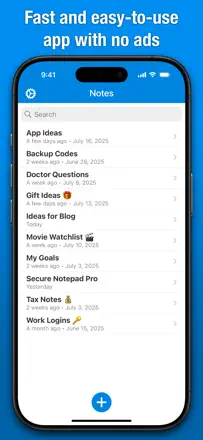 Secure Notepad Pro: Screenshot 2 von 5