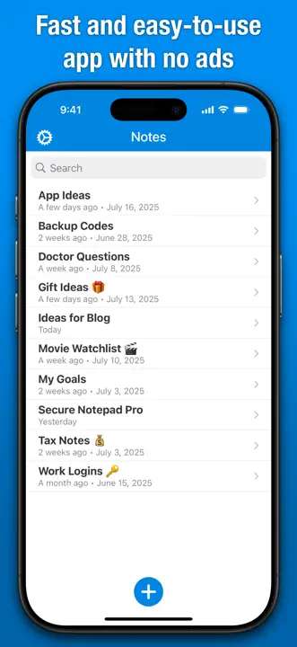 Secure Notepad Pro: Screenshot 2 von 5