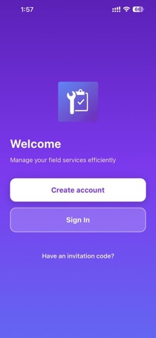 Field Service Management (FSM) screenshot