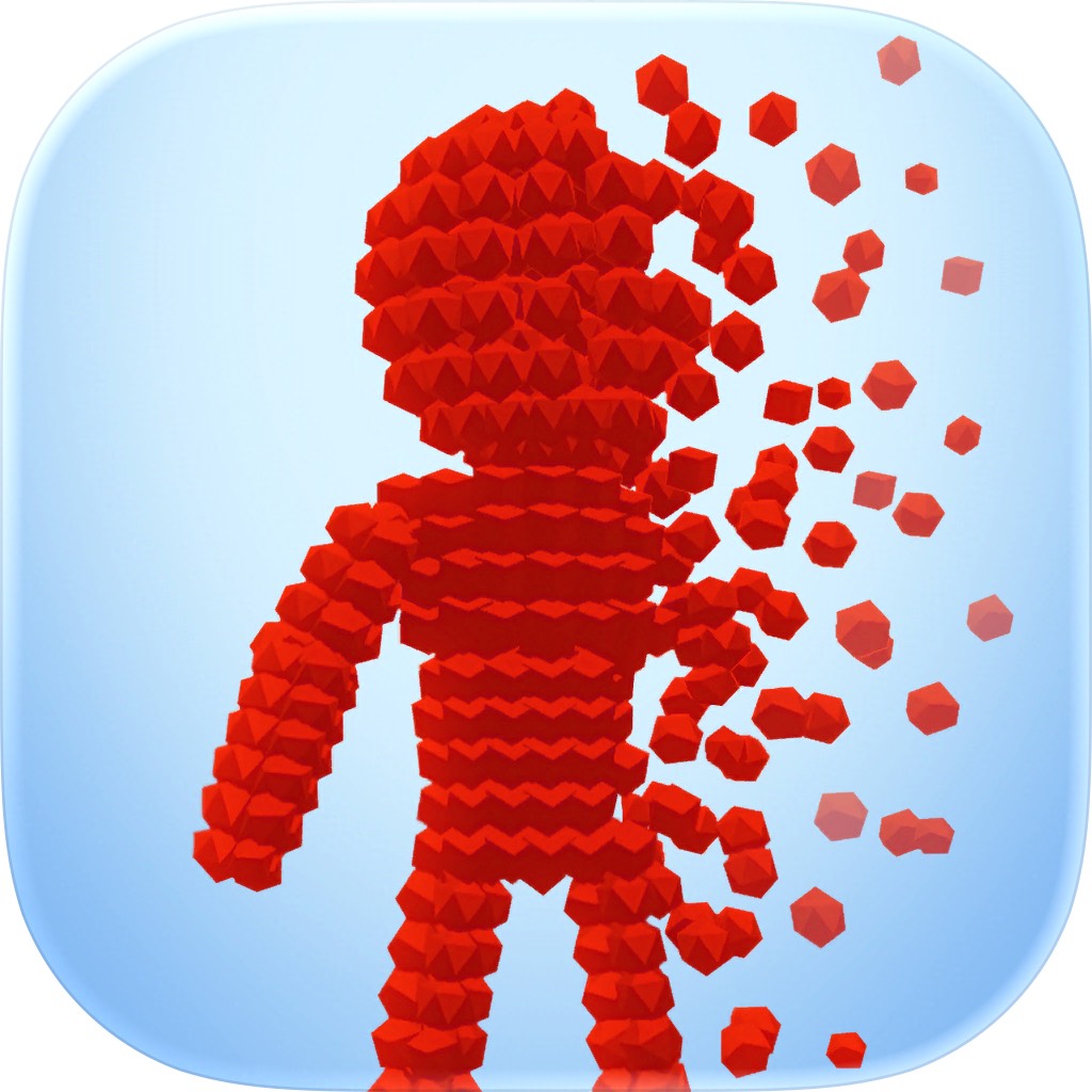 Apple App Store cover for Pixel Rush - Survival Run