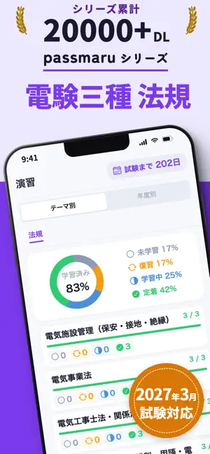 電験三種 法規 | パスマル 過去問 2026 一問一答 screenshot 1