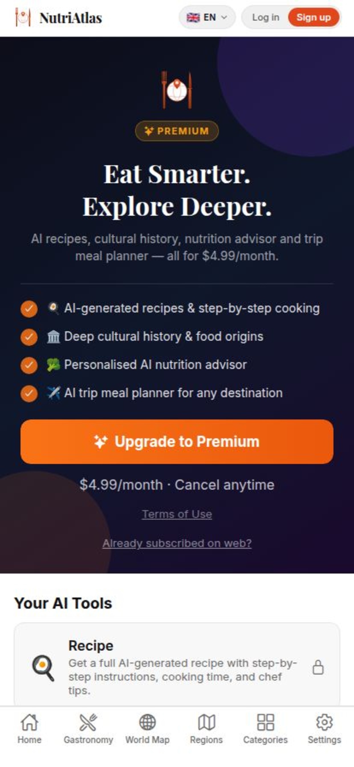 Screenshot 3 of NutriAtlas