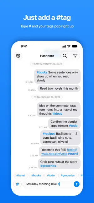 Hashnote: Notes to Self screenshot 4