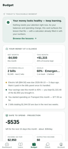 FinanceChauffeur screenshot
