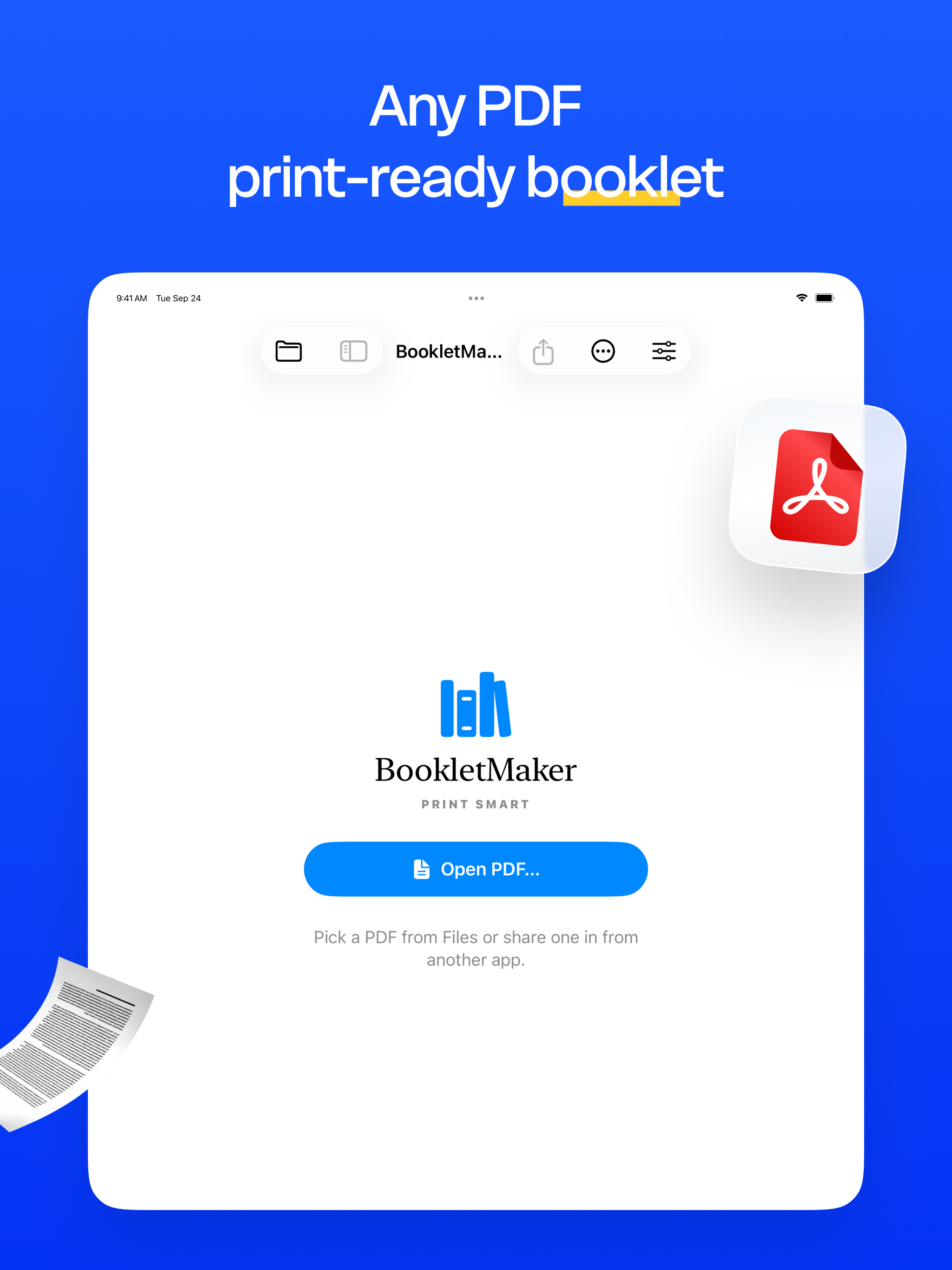 BookletMaker: PDF Imposer screenshot 10