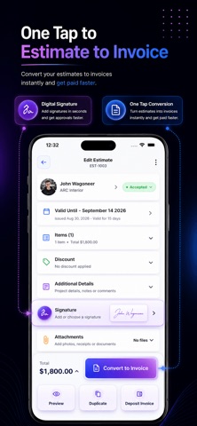 Invozy: Invoice Maker screenshot