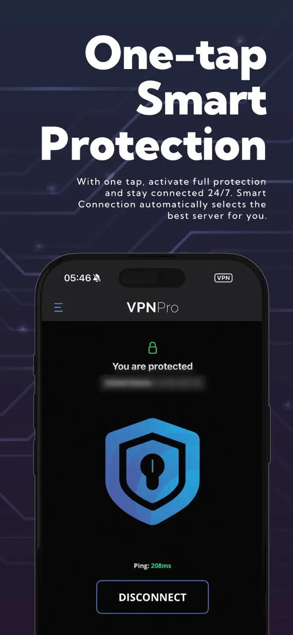 Screenshot #2 pour VPN Pro – Fast & Secure Proxy
