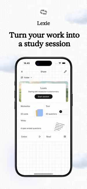 Lexie: Exam Prep & Study Tutor screenshot 1