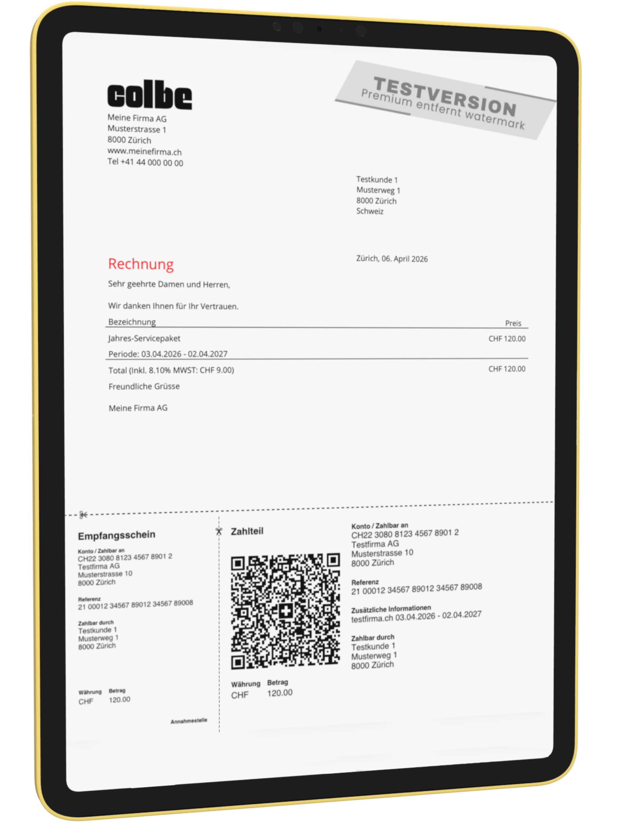 Swiss Qr Bill screenshot 8