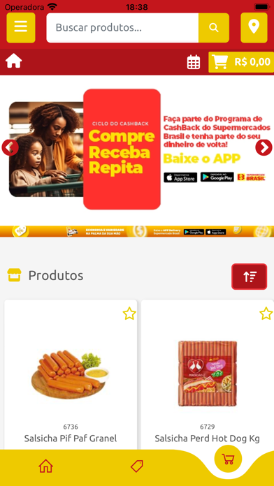 Supermercado Brasil Screenshot