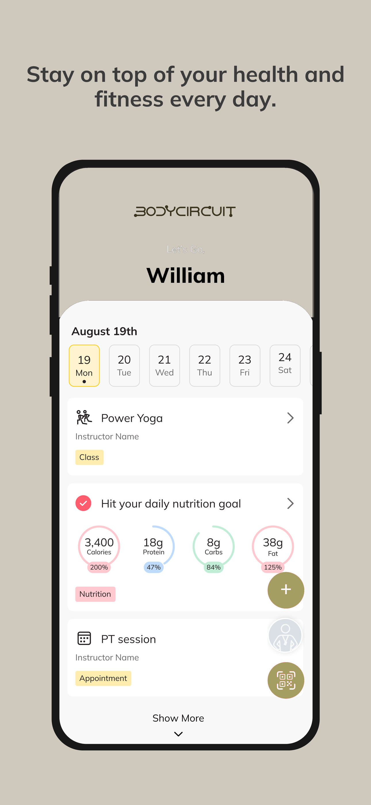 BodyCircuit Coach screenshot 2