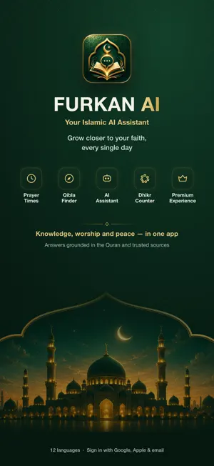 Furkan AI: Islamic Assistant screenshot 1