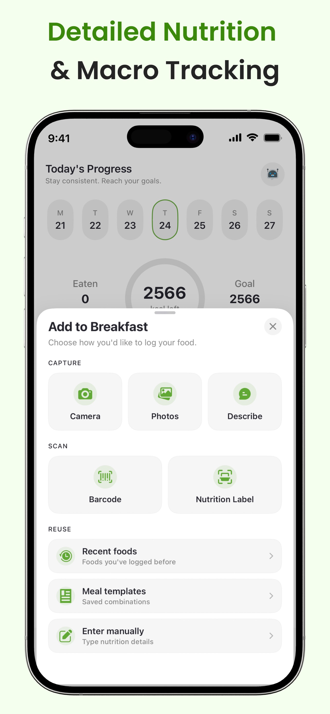 Screenshot 5 of Ai Cal - Calorie Tracker