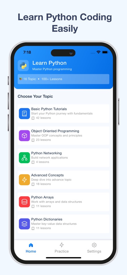 #1. Python Coding Editor & IDE (iOS) Av: Siddharth Siddhapura