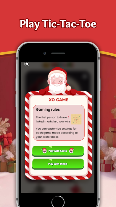 My talking Santa, tic tac toe Screenshot