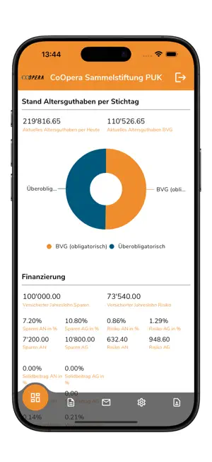 CoOpera Sammelstiftung PUK screenshot 3