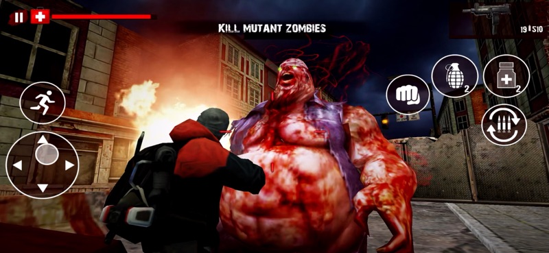 Dead by Red - Zombie Games screenshot 3